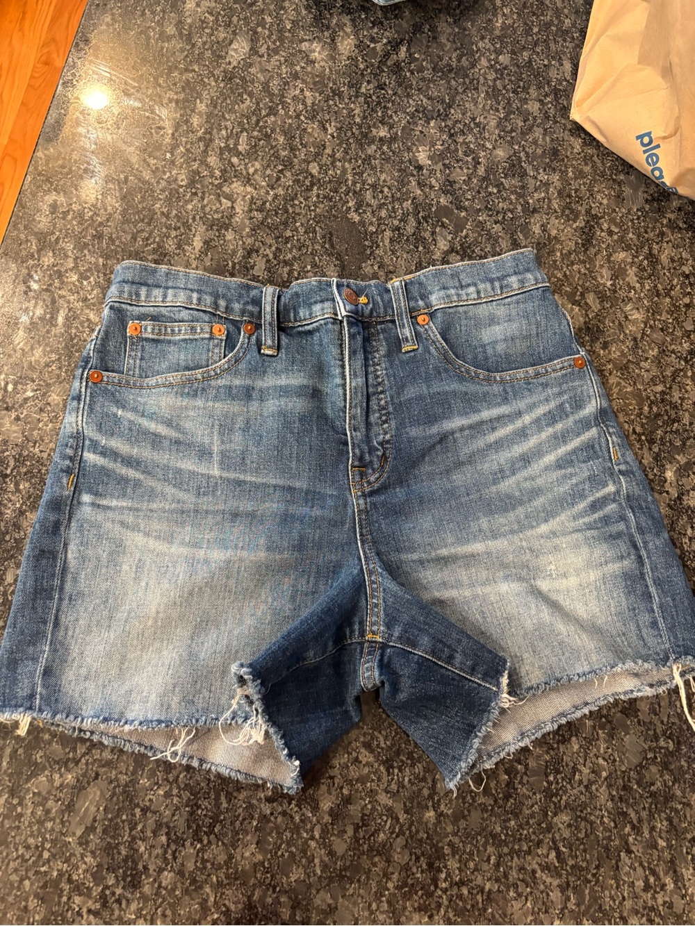 Madewell High-Rise Denim Shorts